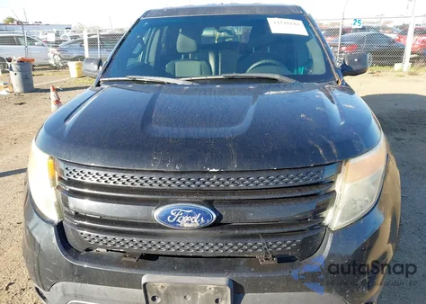 2013 Ford Utility Police Interceptor from USA, damaged, VIN 1FM5K8AR1DGC31476